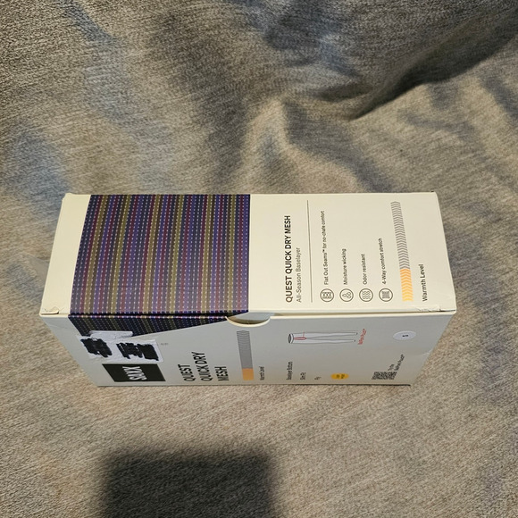 SAXX Quest Quick Dry Mesh Baselayer Bottom Men Sz Small Slim Fit Lightweight - Picture 3 of 5